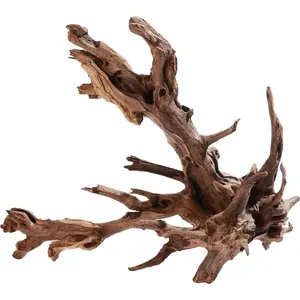 Natural Large Driftwood for Aquarium & Reptile Tank Decor – 13–17" Long, 1.3+ lbs – Natural Branches for Aquascaping, Fish Tank, Terrarium & Vivarium Decoration