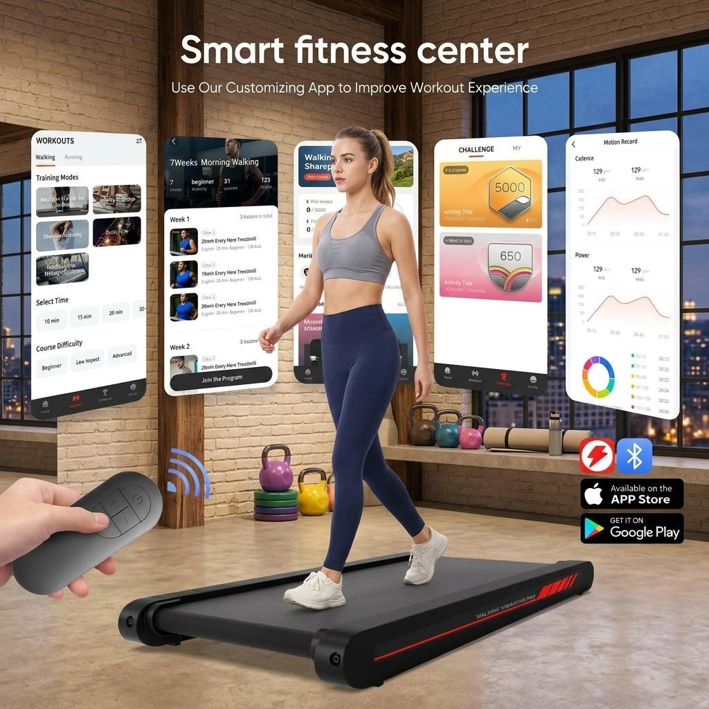 3 in 1 Portable Walking Pad Treadmill P1 | Walking Vibration Pad & Vibrating Plate | Servo Motor Technology | Remote Control & APP | 22 Lbs Lightweight Under Desk Treadmill for Home & Office 3 in 1 Portable Walking Pad Treadmill P1 | Walking Vibration Pad & Vibrating Plate | Servo Motor Technology | Remote Control & APP | 22 Lbs Lightweight Under Desk Treadmill for Home & Office