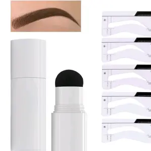 eyebrow stamping kit Makeup Waterproof Flawless Cosmetic