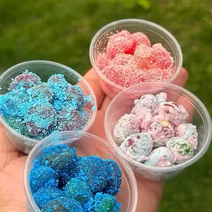 Gushers Gone Wild Sample Pack - Colorful Snack Variety in Clear Cups