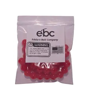 Red Power Eggs .375 inch Garlic & Salmon Egg Scented