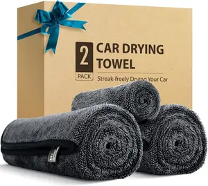 2-Pack Microfiber Towels (35"x 24")  Ultra Absorbent Drying Towel for  and , Without Streaks, , or Water Spots