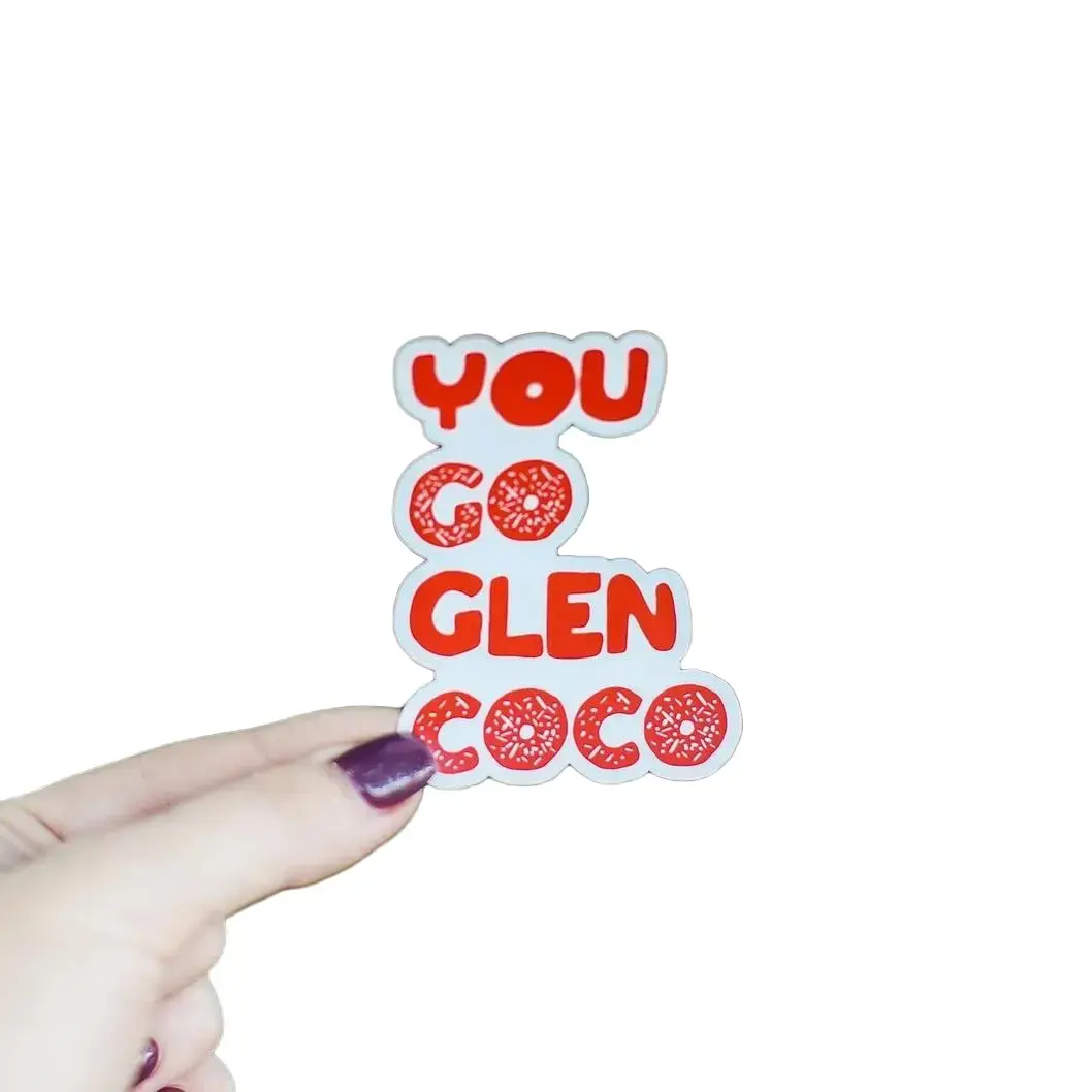 Mean Girls Sticker, You Go Glen Coco Sticker, Gift, Stickers, Laptop Stickers, Vinyl Stickers, Water Bottle Sticker, Glossy Decor Decorative Ornaments Tiles Sticker
