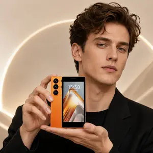 XC7-S26 Ultra Mini 3G Smartphone, 2.95" Compact HD Display, 2GB+16GB, Lightweight & Portable, 1500mAh Battery, Dual Camera, Includes Charger, Case, Screen Protector & SIM Tool, Perfect Backup Phone for Checking Football Scores, Live Updates & Quick Stream