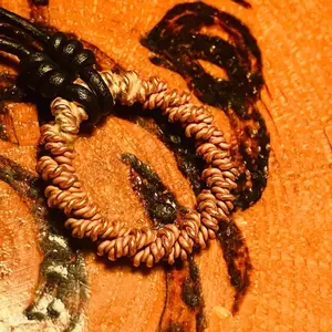 Triple Twisted Tensor ring pendant