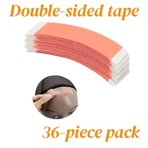 Strong Hold Double-Sided Wig Tape 36pcs – Waterproof Adhesive for Lace Front Wigs, Long Lasting 2–4 Weeks Party Decor Hair Salon Tools Hair Extensions tiktokshopspringglowup
