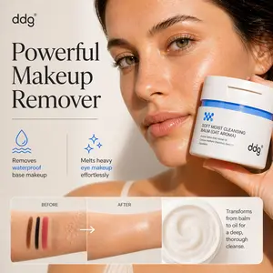 [ddg Official Shop]ddg Makeup Remover Cleansing Balm | Gentle Facial Cleanser | Hydrating Balm for Daily Makeup Removal | Suitable for Sensitive Skin