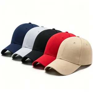 5PCS Solid Color Baseball Cap Set, Adjustable  Dad Hats, Classic Unisex Baseball Caps for Men & Women