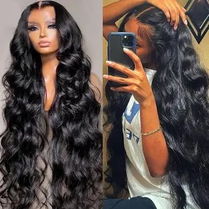 Bling Hair Body Wave 13x6 Lace Front Wigs Human Hair 180% Density Body Wave Lace Front Wigs Human Hair Pre Plucked Wigs Human Hair Wigs HD Lace Frontal Wigs summerwins