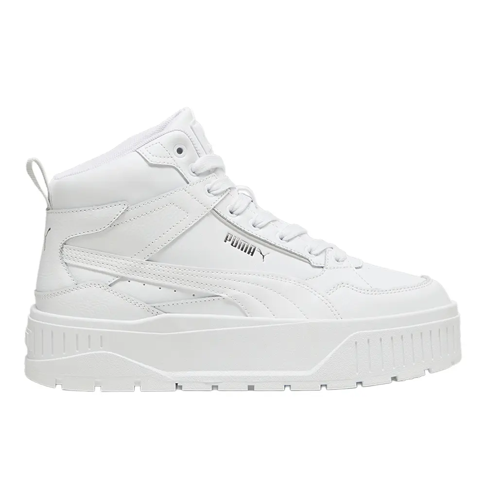 PUMA Womens Karmen Ii Idol Platform Sneakers Shoes Casual - White