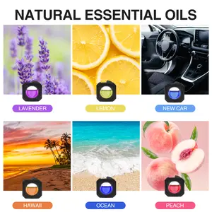 Car Air Freshener – Easy Clip Diffuser, Fresh Scent 180+ Days