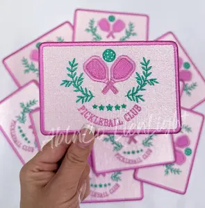 Preppy Pickleball Club Embroidery Patch