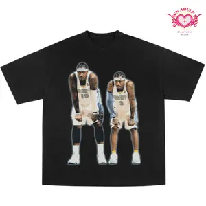 CARMELO ANTHONY / ALLEN IVERSON 1.0 Adult and Youth Graphic T-Shirt, summer tee, vintage y2k, graphic tees, mens clothing, youth boys clothing, kids clothing, streetwear, youth boy clothes, good graphic tees kids