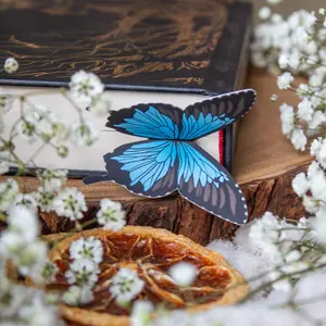 3D Ulysses Butterfly Bookmark for Booktok Readers