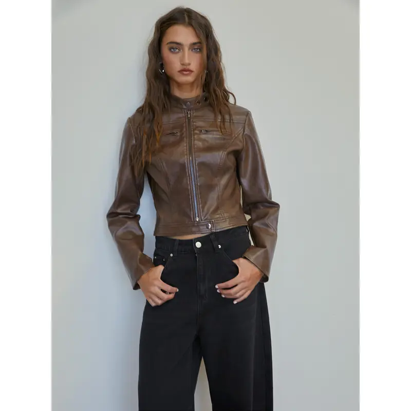 2000s Biker jacket - TikTok Shop