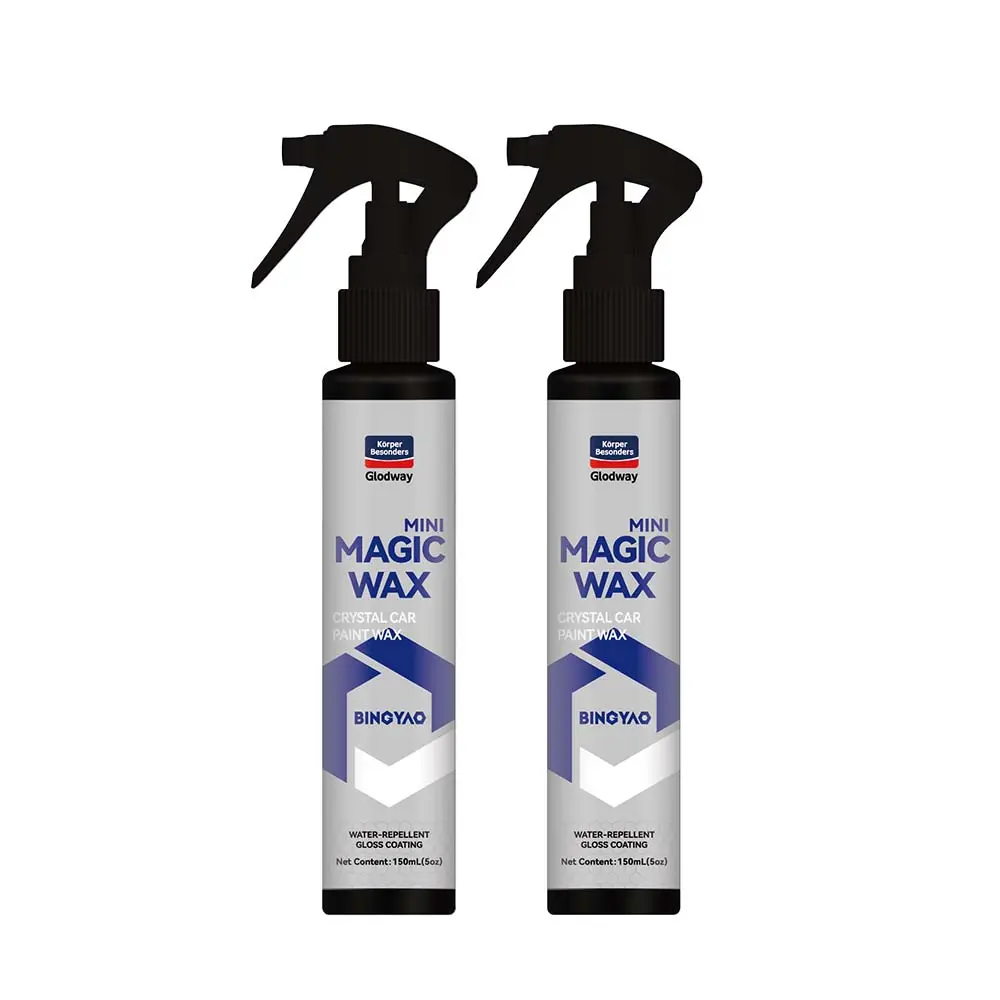 Glodway Magic Wax Mini Micro-Crystal Coating – Spray-On Car Paint Sealant, Hydrophobic & Scratch-Resistant, Nano Ceramic Coating for All Vehicles