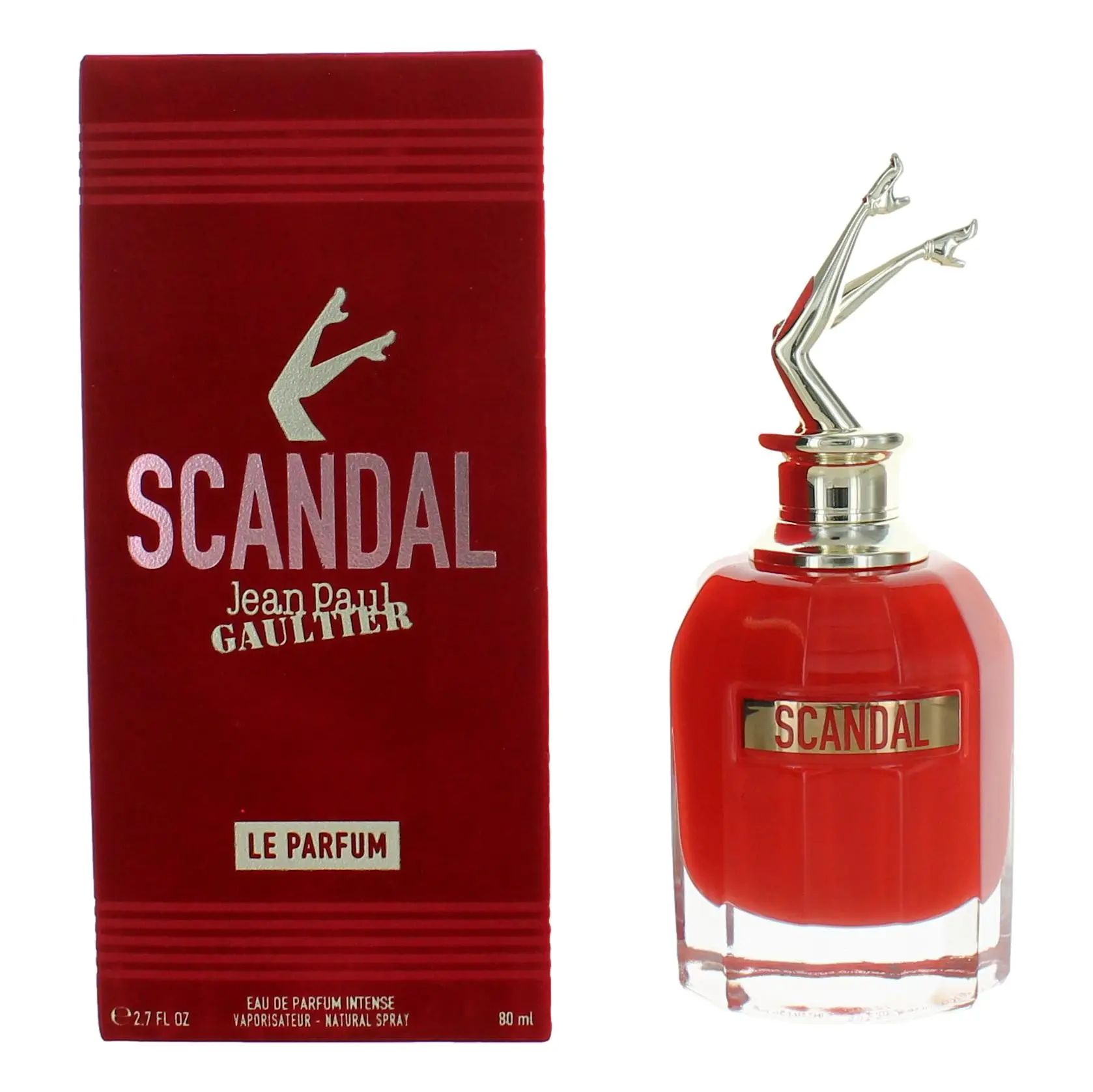 Scandal Le Parfum EDP Intense Spray for Women, 2.7 fl oz | Sweet Gourmand Women's Fragrance with Jasmine and Vanilla Notes, Perfumes, 2 To 2.9 Fl Oz, Smelling Good