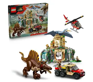 LEGO Jurassic World Spinosaurus & Quetzalcoatlus Air Mission D