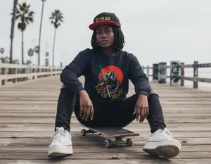 El Olam Snapback Hat — Flat Bill Cap