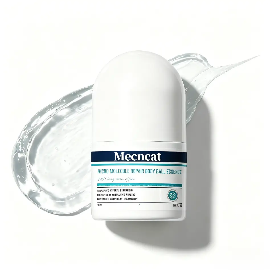 Mecncat Multi-Effect Roller Micro-Molecular Essence, concentrated plant extracts, suitable for skin care.
