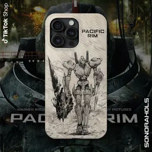 Jaeger Vs Kaiju Pacific Rim Phone Case, Striker Eureka Chuck Hansen And Raleigh Becket Phone Cover, Armored Core For 17 Air Pro Max