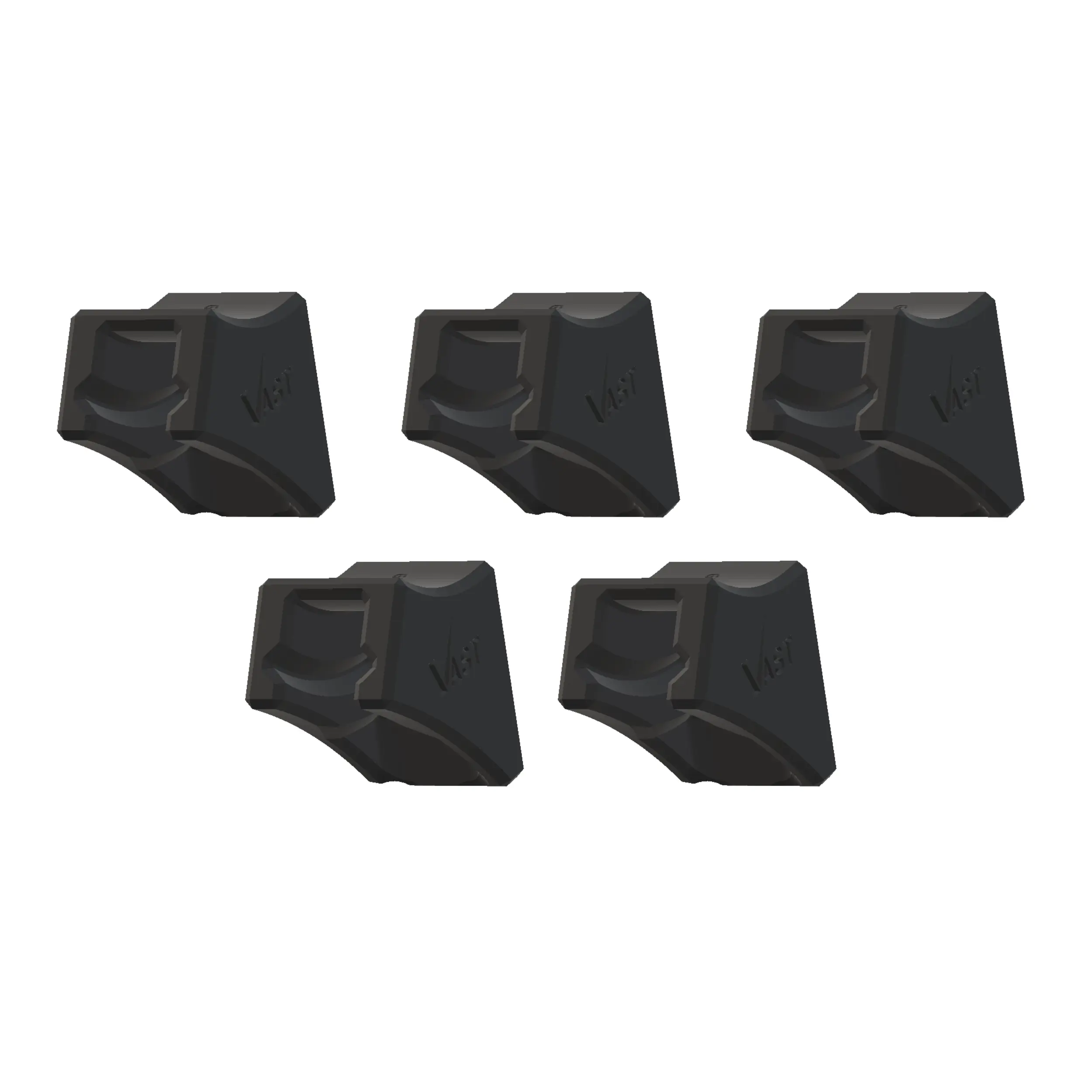 Magnetic Pneumatic Air Tool Holders (5 Pack)