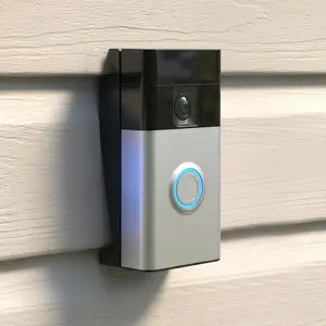 Ring Vinyl Siding Angle Adjustment Mount for Ring Video Doorbell(2nd Gen 2020/2024 Release)/1/2/3/4, Doorbell Siding Mount for  Doorbell Plus(2023)/Pro(2024), for 4" Standard Siding