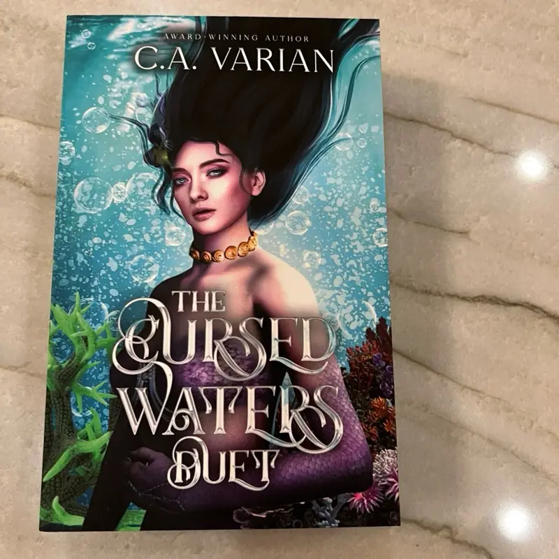 Dark Fantasy Mermaid Romance - Cursed Waters Special Edition Illustrated Omnibus Paperback-PLAIN EDGES