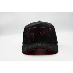 CLN CULIACÁN BLK RED Adjustable Snapback Closure High-Quality Materials Exclusive Design Limited Collection