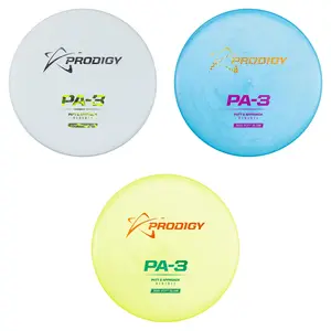 Prodigy Disc Golf 300 Soft Glow PA-3 Putter 3/3/0/1 - Choose Exact Disc