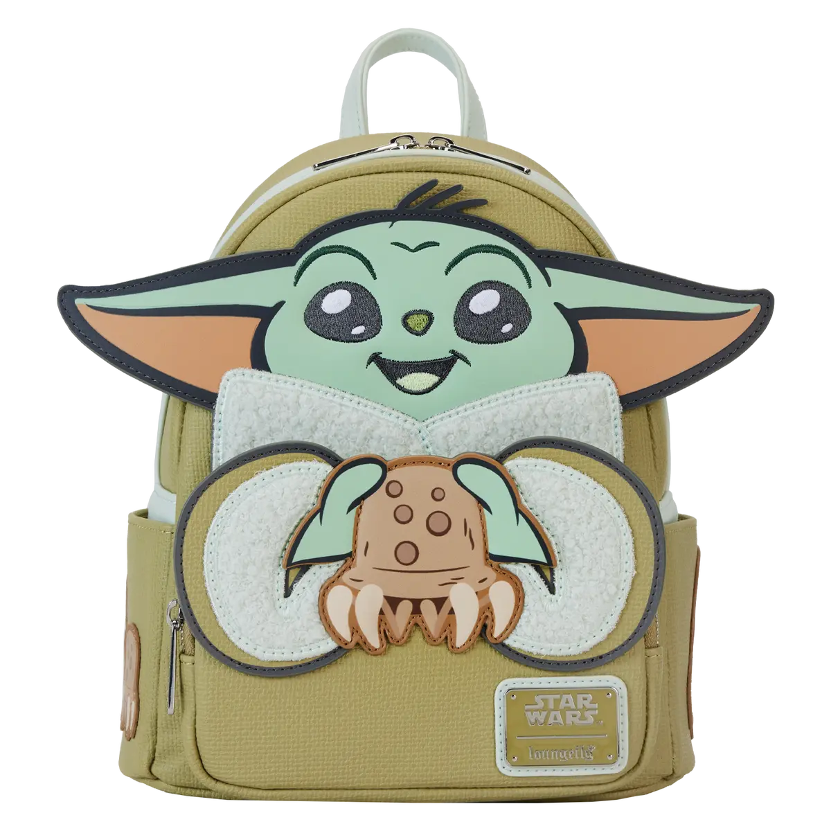 The Mandalorian Grogu & Crabbies Cosplay Mini Backpack