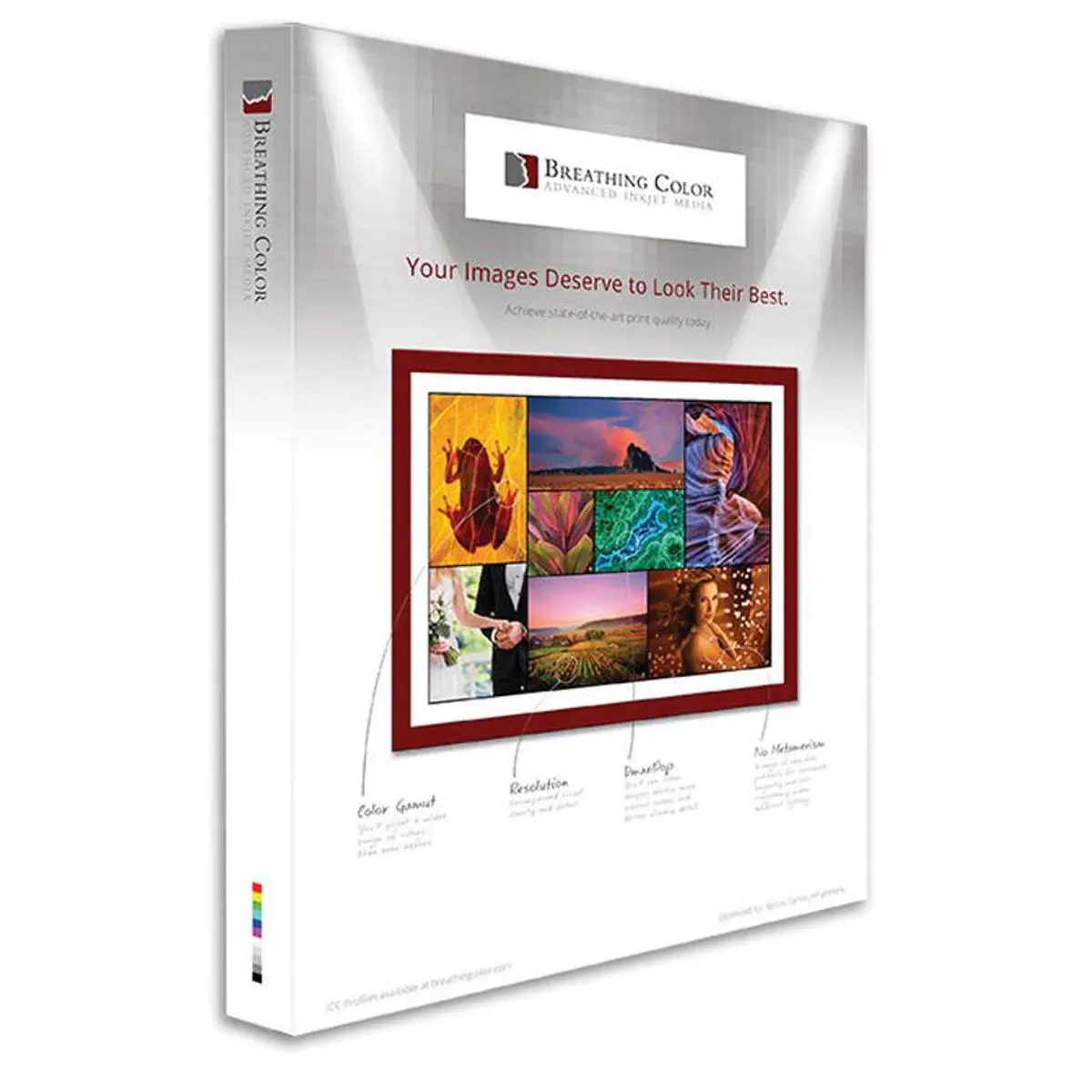 Breathing Color Vibrance Gloss Photo Paper, 13"x19", 50 Sheets