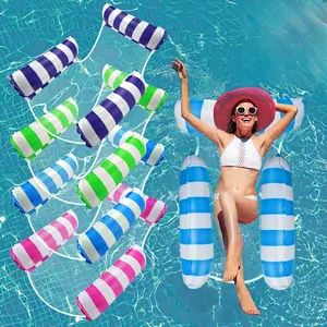 Rubber Inflatable Pool Float, Inflatable Pool Floaters, Multi-purpose Pool Hammock for Adults, Inflatable Water Hammock, Inflatable Pool Lounge, Swimming Ring for Home & Outdoor, Inflatable Swimming Pool Floats