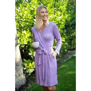 Lila Mama Robe