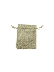 25pcs Natural Hemp Drawstring Pouches, Eco-Friendly Burlap Material with Vintage Texture, Perfect for Handmade Crafts and Gift Packaging