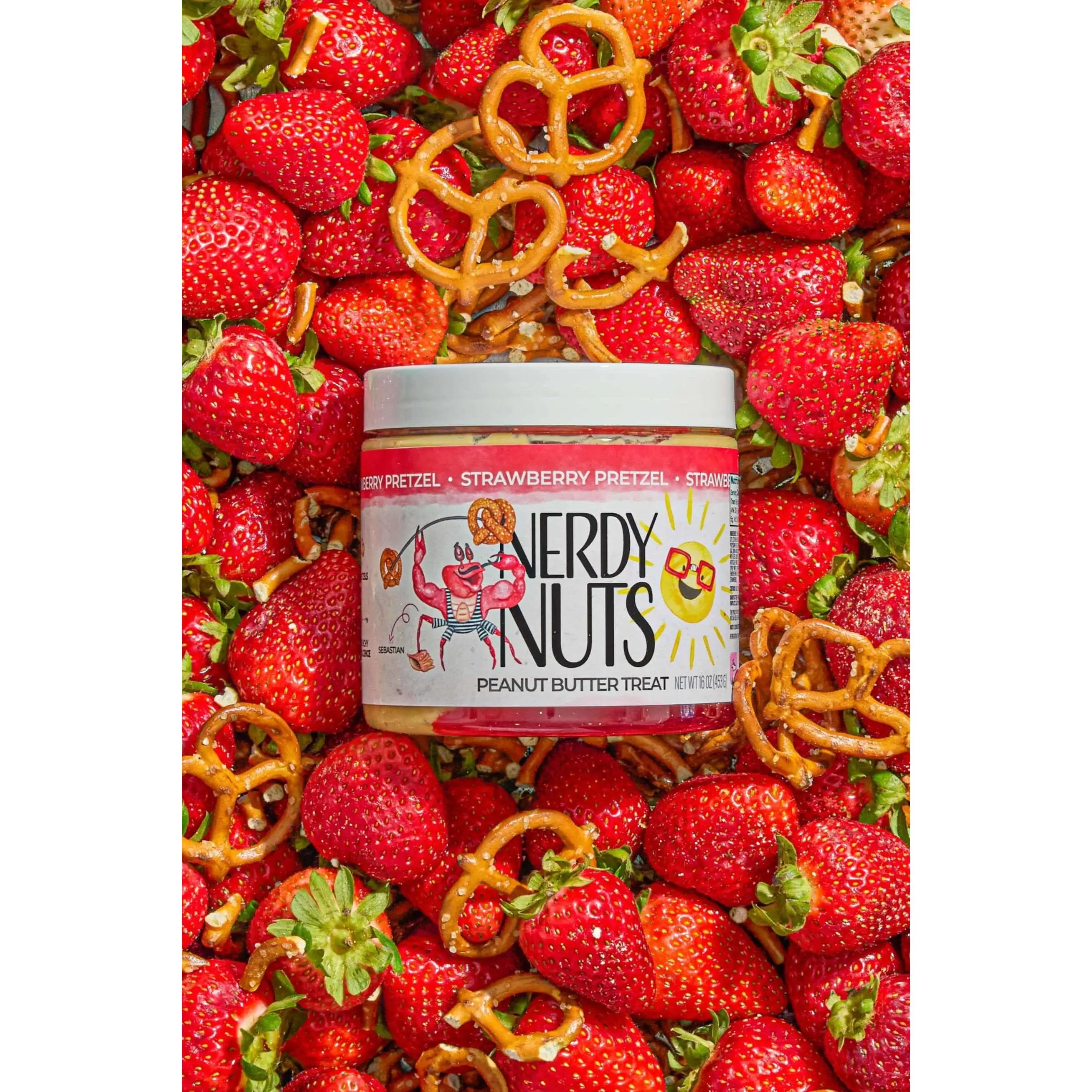Strawberry Pretzel Peanut Butter Treat