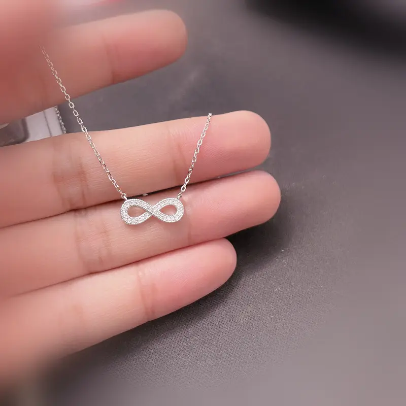 kissed infinity necklace Eternal Infinity Necklace