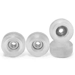 CNC Wheels - 100D Polyurethane - "Clear"
