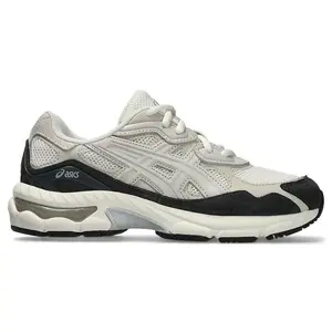 ASICS Gel-NYC Cream Smoke Grey (GS) (kids) by StockX