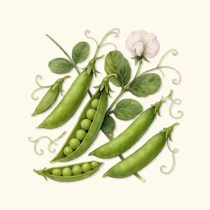 Vego Garden Organic Sugar Snap Pea Seeds