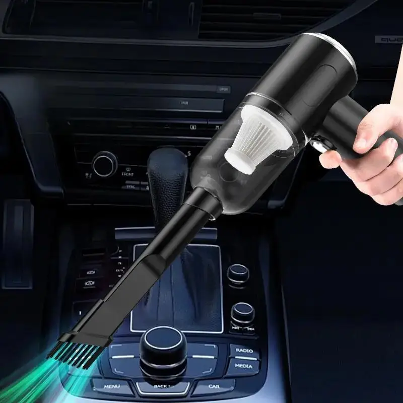 Portable Handheld Vacuum Cleaner, Rechargeable Wireless Car Vacuum Cleaner, Multifunctional Car Cleaning Tool for Car Interior & Car Seat, Vacuum Clea