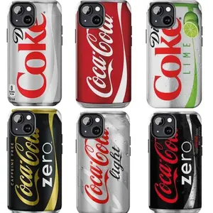 Diet Coke and Coca Cola Can Collection Phone Cases Compatible with iPhone 11, 12, 13, 14, 15, 16, 17 & Samsung S22 S23 S24 S25 – check our available sizes