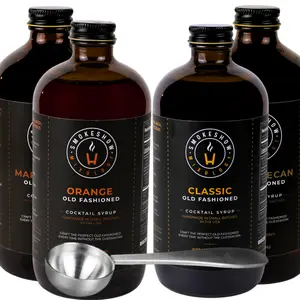 Collector's Bundle - 4 Cocktail Syrups & Measuring Spoon