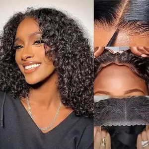 Drawstring Wigs 13x6 Glueless Lace Wig Pre Everything Ear to Ear HD Lace Skin Melted Brazilian Silky Straight Deep Wave Human Hair Wigs 180% Full Density Glueless Ready to Wear Wigs For Women