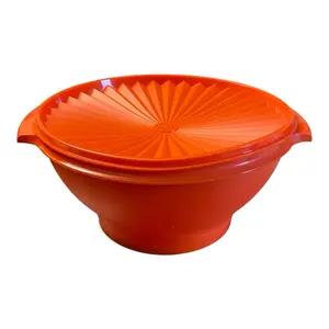 Decoren Bowl Orange 4.1L for Kitchen Organization Durable & Versatile Storage Solution 4.1L Capacity Ideal for Fruits Vegetables & Kitchen Essentials