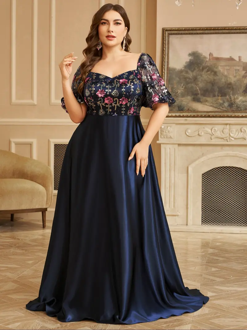 blue evening dresses - TikTok Shop