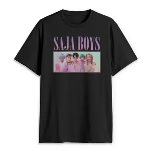 Men's KPop Demon Hunters Saja Boys Group Shot T-Shirt