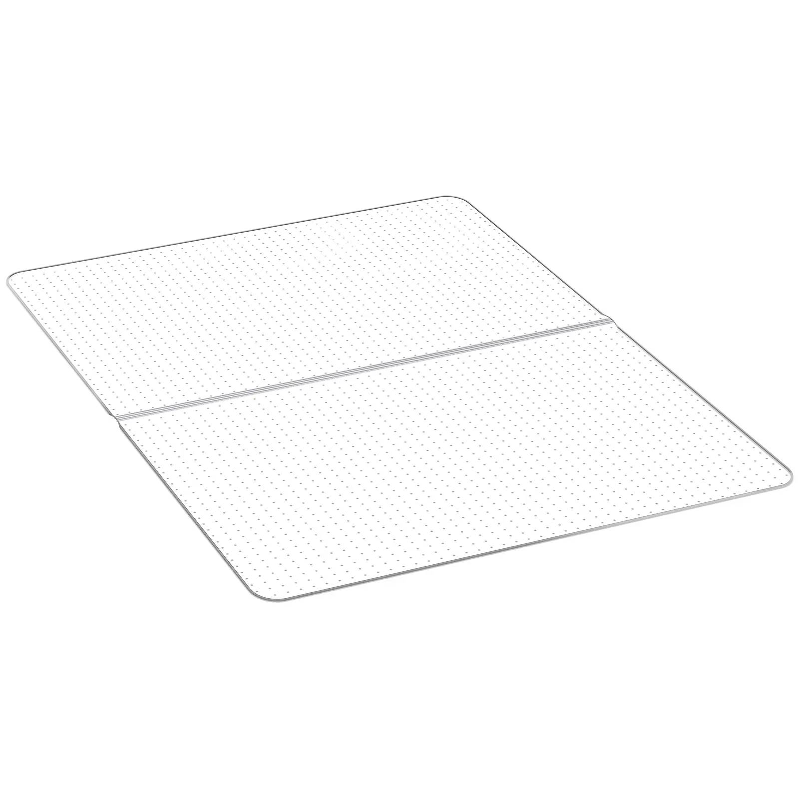 VEVOR Chair Mat, 60 x 46-inch Office Chair Mat for Low Pile Carpeted Floors, Clear Floor Protector Rug with Studded, Non-Slip & Easy to Clean, Smooth Glide Under Desk Rug for Home Office (Rectangular)