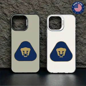 Pumas UNAM Liga MX Mexican Soccer Aesthetic Design Pattern Casing For iphone 17 16 15 14 13 12 11 7 8 Plus ProMax AIR Samsung S22 S23 S24 S25 PLUS ULTRA Flaunt Mobile Phone CaseHard TPU PET PC Black ShockproofSmartphone Cover