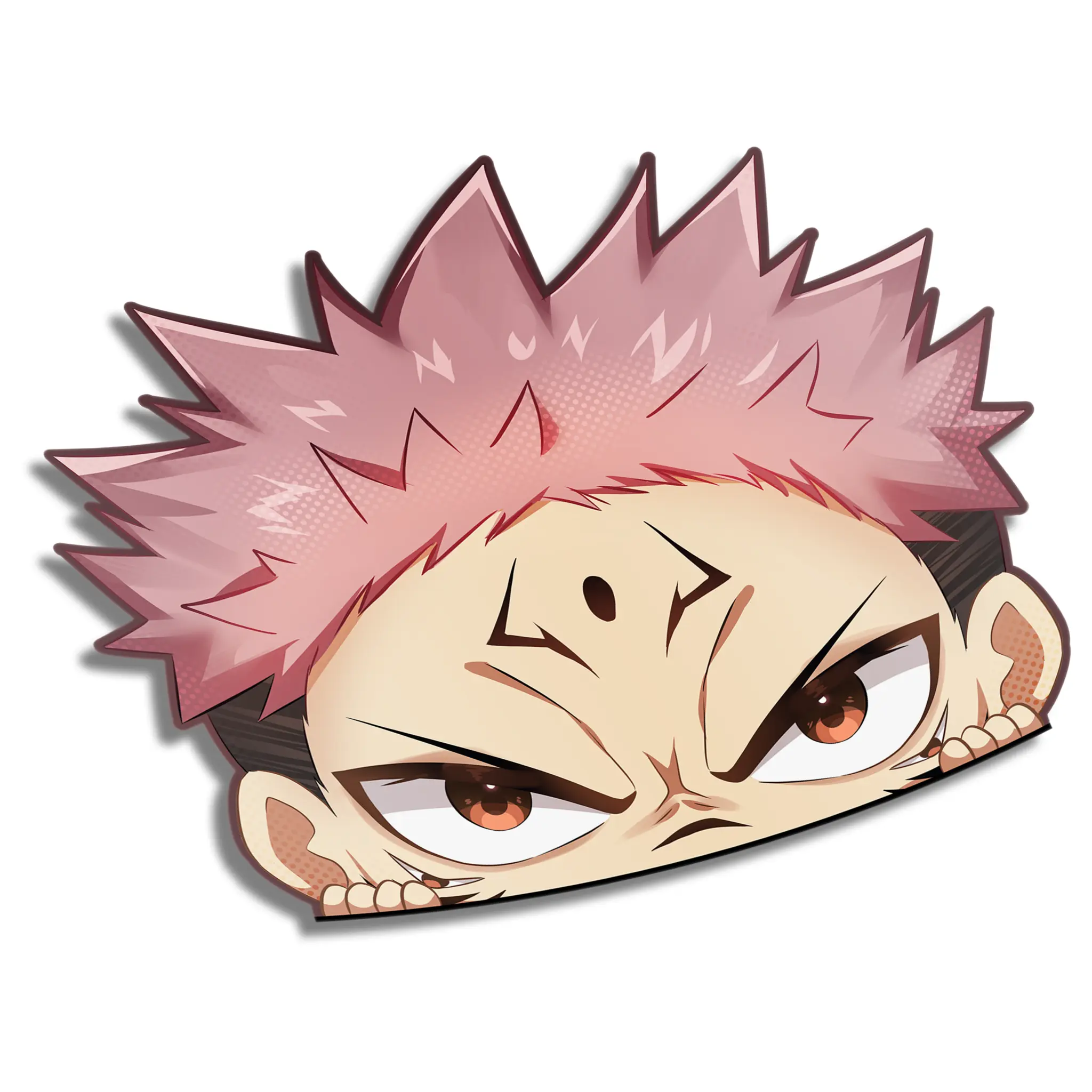 Ryomen Sukuna Peeker Sticker: Jujutsu Kaisen Anime Decal